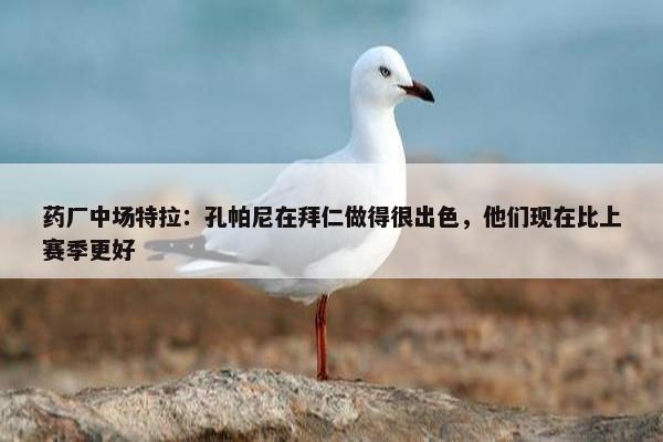 药厂中场特拉：孔帕尼在拜仁做得很出色，他们现在比上赛季更好