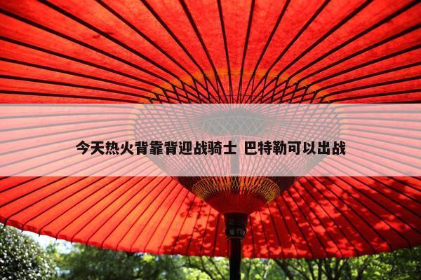 今天热火背靠背迎战骑士 巴特勒可以出战