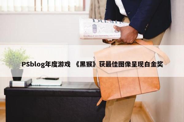 PSblog年度游戏 《黑猴》获最佳图像呈现白金奖